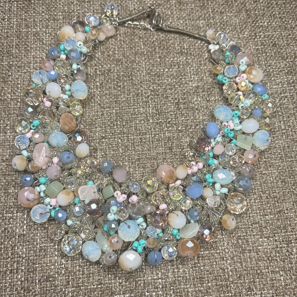 Aldo’s necklace with beautiful colors